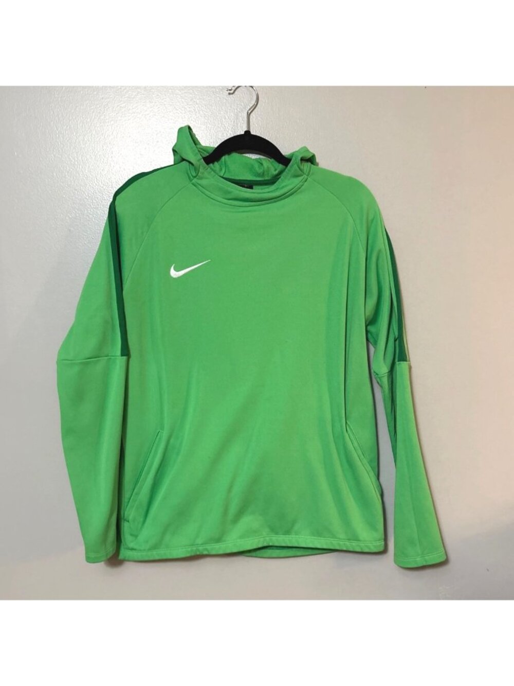 Nike Academy18‎ Men Training Hoodie Sweatshirt Sweater AH9608-361 Green Medium